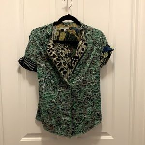Short sleeve summer jacket